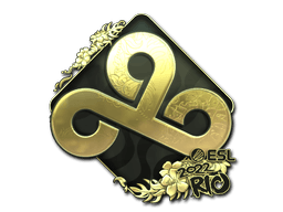 Sticker Slab | Cloud9 (Gold) | Rio 2022