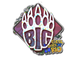 Sticker Slab | BIG (Glitter) | Rio 2022