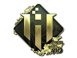 Sticker Slab | IHC Esports (Gold) | Rio 2022