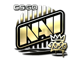 Sticker Slab | Natus Vincere (Gold) | 2020 RMR