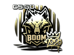Sticker Slab | Boom (Gold) | 2020 RMR