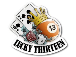 Sticker Slab | Lucky 13