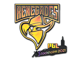 Sticker Slab | Renegades (Holo) | Stockholm 2021