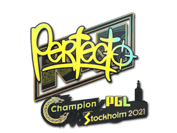 Sticker Slab | Perfecto (Holo) | Stockholm 2021