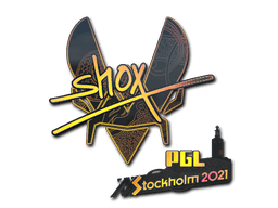 Sticker Slab | shox (Holo) | Stockholm 2021