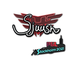 Sticker Slab | sjuush | Stockholm 2021