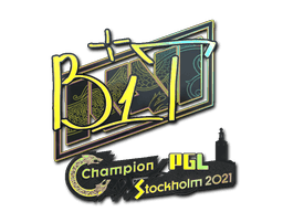 Sticker Slab | b1t (Holo) | Stockholm 2021