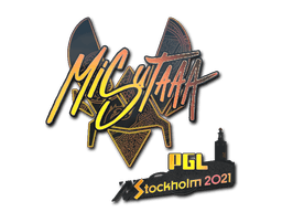 Sticker Slab | misutaaa (Holo) | Stockholm 2021