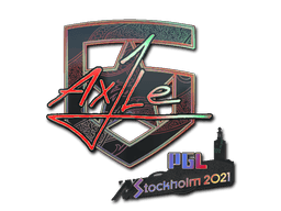 Sticker Slab | Ax1Le (Holo) | Stockholm 2021