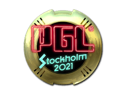 Sticker Slab | PGL (Gold) | Stockholm 2021