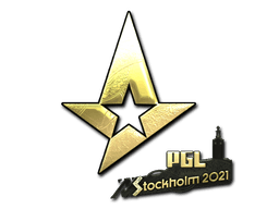 Sticker Slab | Astralis (Gold) | Stockholm 2021