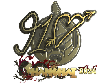 Sticker Slab | 910 (Gold) | Shanghai 2024