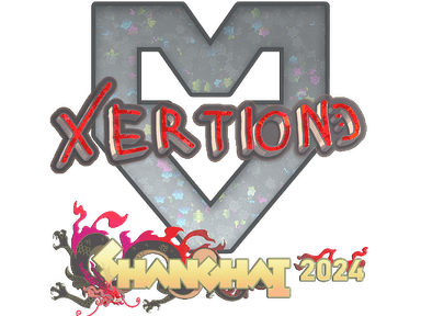 Sticker Slab | xertioN (Glitter) | Shanghai 2024