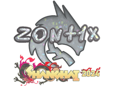 Sticker Slab | zont1x (Glitter) | Shanghai 2024