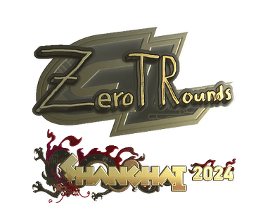 Sticker Slab | ztr (Gold) | Shanghai 2024