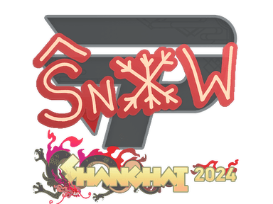 Sticker Slab | snow | Shanghai 2024