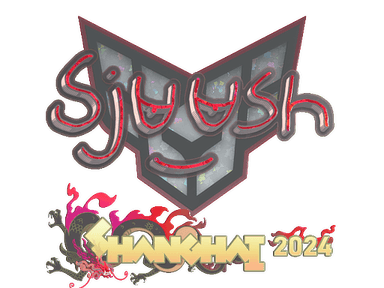 Sticker Slab | sjuush (Glitter) | Shanghai 2024