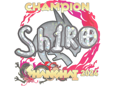 Sticker Slab | sh1ro (Glitter, Champion) | Shanghai 2024