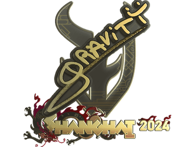 Sticker Slab | Graviti (Gold) | Shanghai 2024