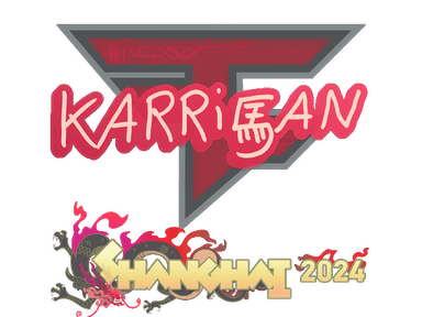 Sticker Slab | karrigan | Shanghai 2024