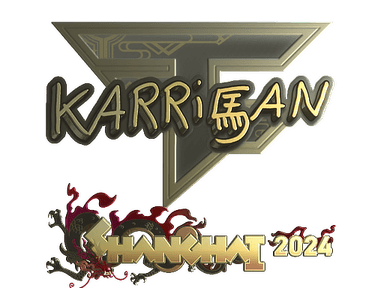 Sticker Slab | karrigan (Gold) | Shanghai 2024