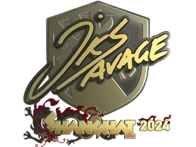 Sticker Slab | jks (Gold) | Shanghai 2024