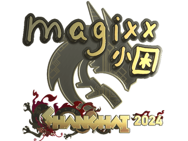 Sticker Slab | magixx (Gold) | Shanghai 2024