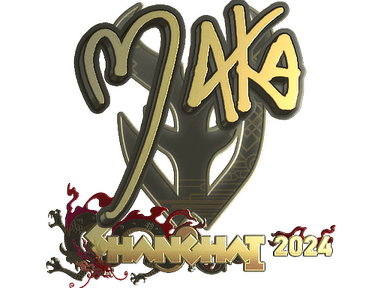 Sticker Slab | Maka (Gold) | Shanghai 2024