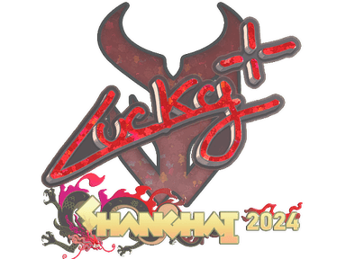 Sticker Slab | Lucky (Glitter) | Shanghai 2024