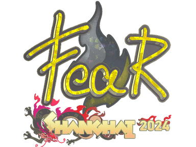 Sticker Slab | fEAR (Glitter) | Shanghai 2024