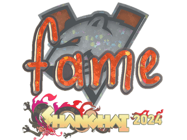 Sticker Slab | fame (Glitter) | Shanghai 2024