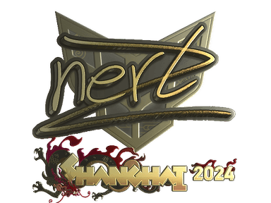 Sticker Slab | NertZ (Gold) | Shanghai 2024