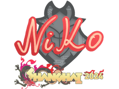 Sticker Slab | NiKo | Shanghai 2024