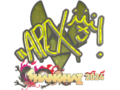 Sticker Slab | apEX (Glitter) | Shanghai 2024