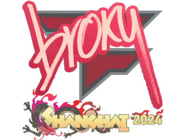 Sticker Slab | broky | Shanghai 2024
