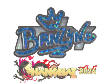 Sticker Slab | brnz4n (Glitter) | Shanghai 2024