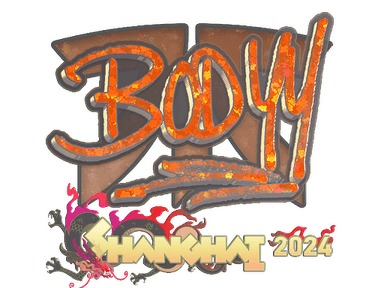 Sticker Slab | bodyy (Glitter) | Shanghai 2024
