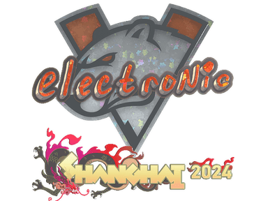 Sticker Slab | electronic (Glitter) | Shanghai 2024