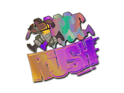 Sticker Slab | T Rush (Holo)