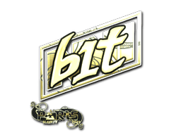 Sticker Slab | b1t (Gold) | Paris 2023
