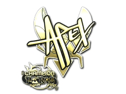 Sticker Slab | apEX (Gold, Champion) | Paris 2023