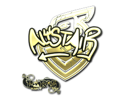 Sticker Slab | aliStair (Gold) | Paris 2023