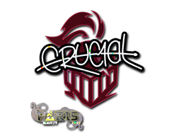 Sticker Slab | CRUC1AL (Glitter) | Paris 2023