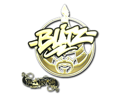 Sticker Slab | bLitz (Gold) | Paris 2023