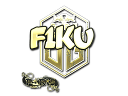 Sticker Slab | F1KU (Gold) | Paris 2023