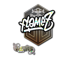 Sticker Slab | FlameZ (Glitter) | Paris 2023