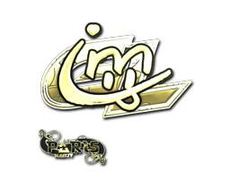 Sticker Slab | iM (Gold) | Paris 2023