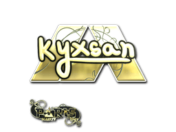 Sticker Slab | kyxsan (Gold) | Paris 2023