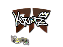 Sticker Slab | KRIMZ (Glitter) | Paris 2023