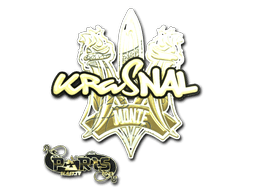 Sticker Slab | kRaSnaL (Gold) | Paris 2023
